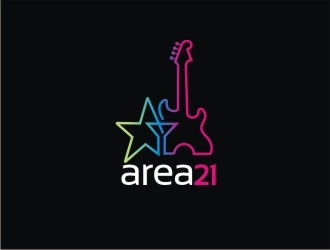 Area 21 logo design by GURUARTS