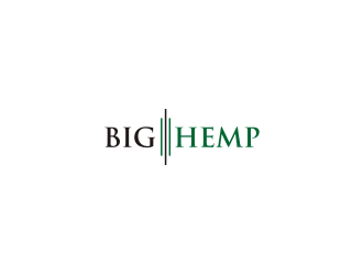 Big hemp logo design by dewipadi