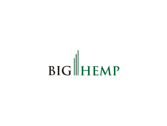 Big hemp logo design by dewipadi