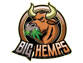 Big hemp logo design by uttam