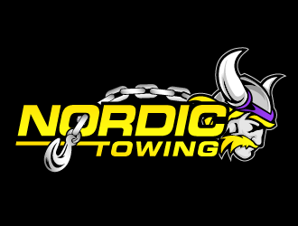 Nordic Towing logo design by THOR_
