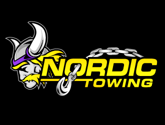 Nordic Towing logo design by THOR_