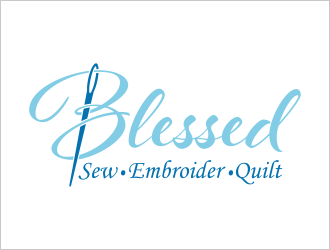 Blessed logo design by Nadhira