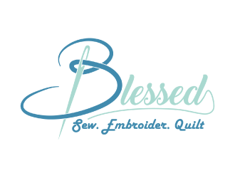 Blessed logo design by nona
