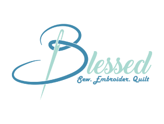 Blessed logo design by nona