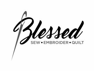 Blessed logo design by 48art