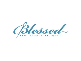 Blessed logo design by invento