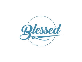 Blessed logo design by invento