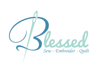 Blessed logo design by ekitessar