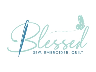 Blessed logo design by jaize