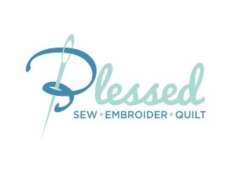 Blessed logo design by 48art