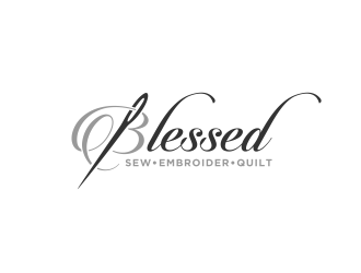 Blessed logo design by imagine