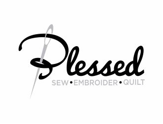 Blessed logo design by 48art