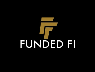 Funded Fi logo design by eyeglass