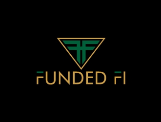 Funded Fi logo design by eyeglass