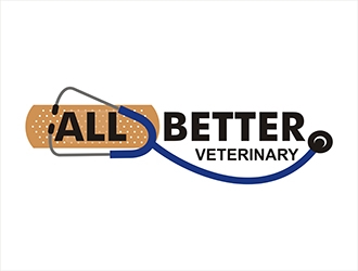All Better Veterinary  logo design by gitzart