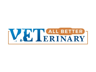 All Better Veterinary  logo design by Mbezz