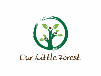 Our Little Forest logo design by iltizam