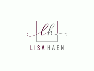 Lisa Haen logo design by violin