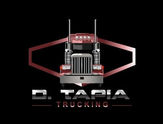 D.Tapia Trucking  logo design by samuraiXcreations