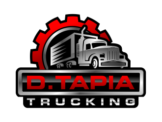 D.Tapia Trucking  logo design by cintoko