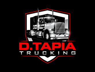 D.Tapia Trucking  logo design by PRN123