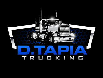 D.Tapia Trucking  logo design by PRN123
