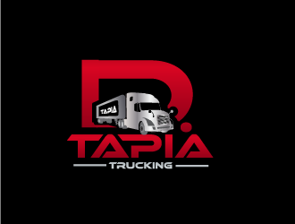 D.Tapia Trucking  logo design by Cyds