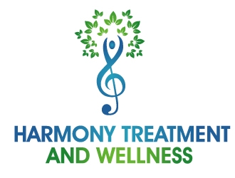 Harmony Treatment and Wellness of Stuart, LLC logo design by PMG