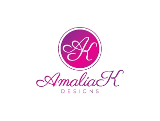 AmaliaK Designs logo design by crazher