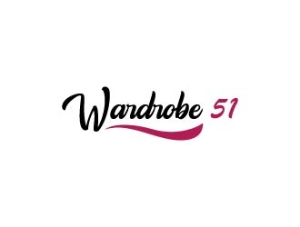 Wardrobe 51 logo design by maserik