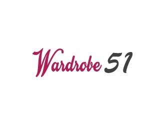 Wardrobe 51 logo design by maserik