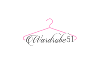 Wardrobe 51 logo design by AmduatDesign