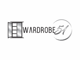 Wardrobe 51 logo design by mutafailan