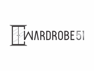 Wardrobe 51 logo design by mutafailan