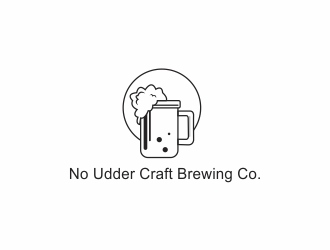 No Udder Craft Brewing Co. logo design by Artdarkah
