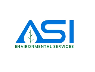 ASI Environmental Services logo design by Mbelgedez