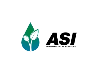 ASI Environmental Services logo design by Mbelgedez