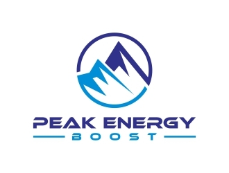 Peak Energy Boost logo design by mercutanpasuar