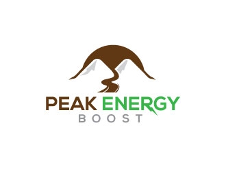 Peak Energy Boost logo design by invento