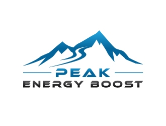 Peak Energy Boost logo design by fillintheblack