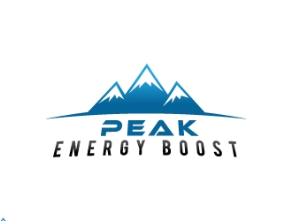 Peak Energy Boost logo design by fillintheblack