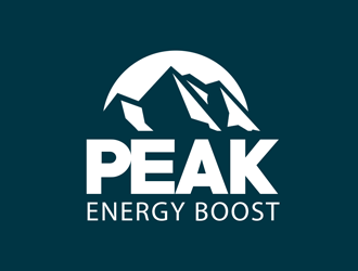 Peak Energy Boost logo design by kunejo