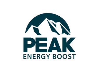 Peak Energy Boost logo design by kunejo