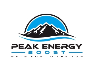 Peak Energy Boost logo design by mercutanpasuar
