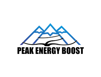 Peak Energy Boost logo design by giphone