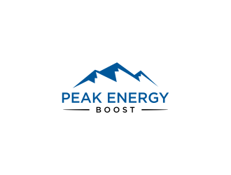 Peak Energy Boost logo design by L E V A R