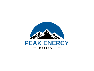 Peak Energy Boost logo design by L E V A R