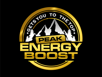 Peak Energy Boost logo design by enzidesign