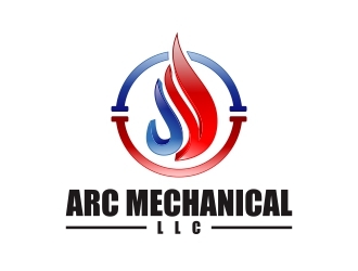 ARC Mechanical, LLC  logo design by mercutanpasuar